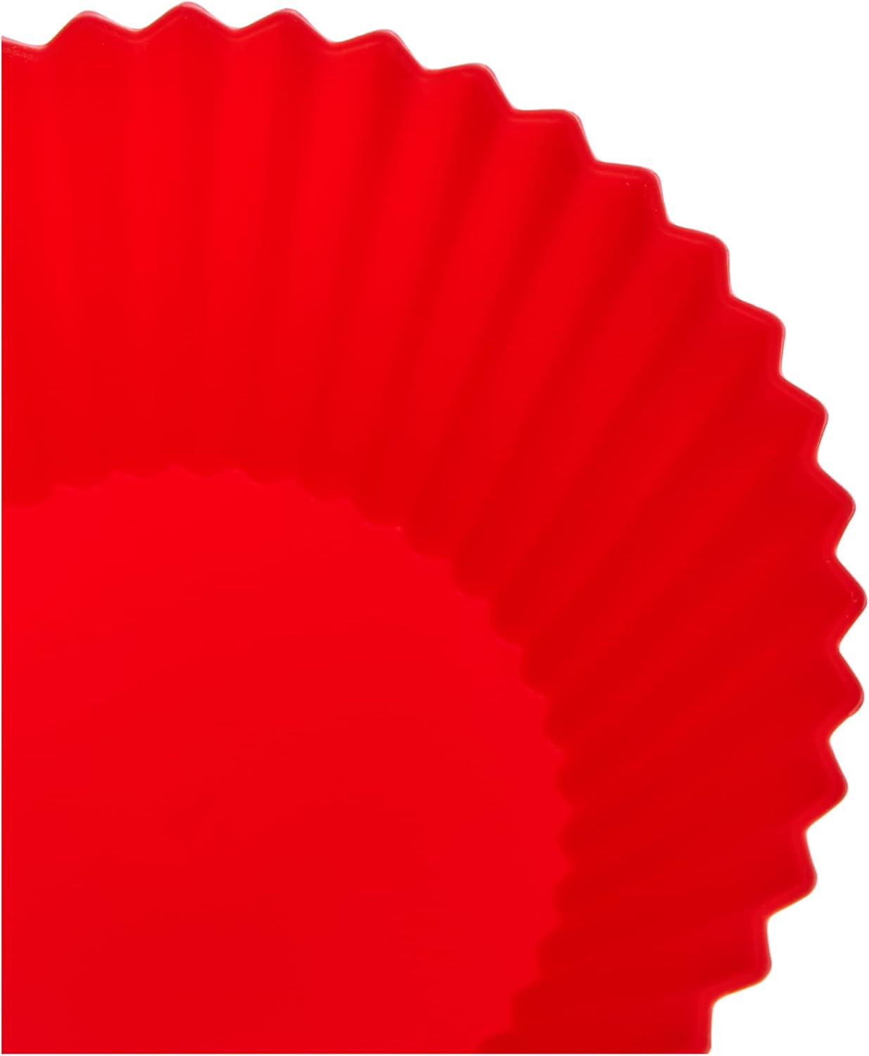 Thumbnail 3 de Lékué Pack de 12 caissettes de muffins en silicone Platine Rouge – 7 cm