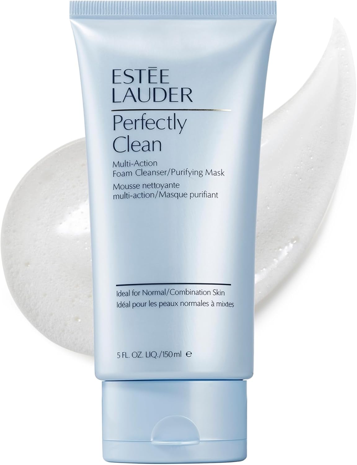 Detalle de Estée Lauder Perfectly Clean Multi-Action Foaming Cleanser and Purifying Mask for Normal/Combination Skin, 150 ml