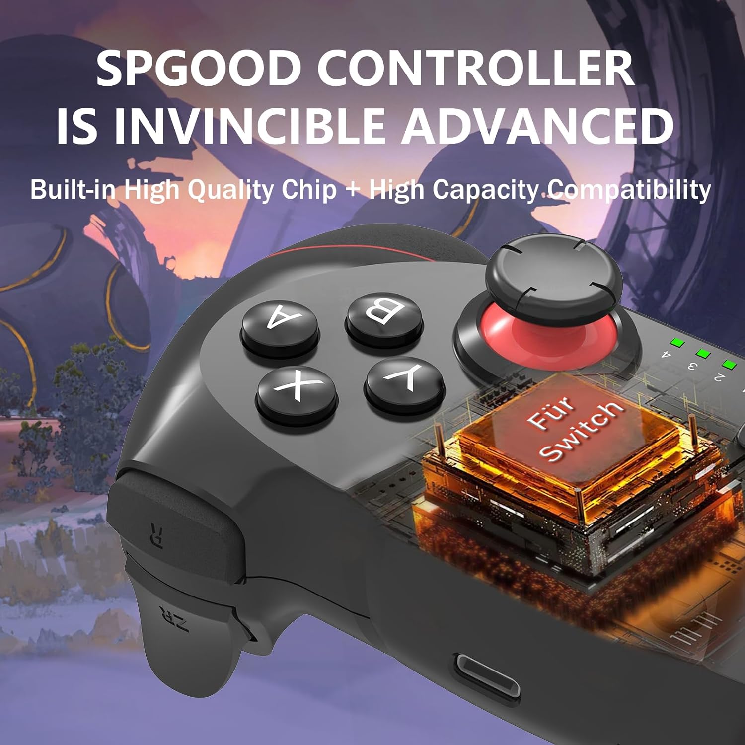 Thumbnail 4 de SPGOOD Wireless Controller 550 mAh