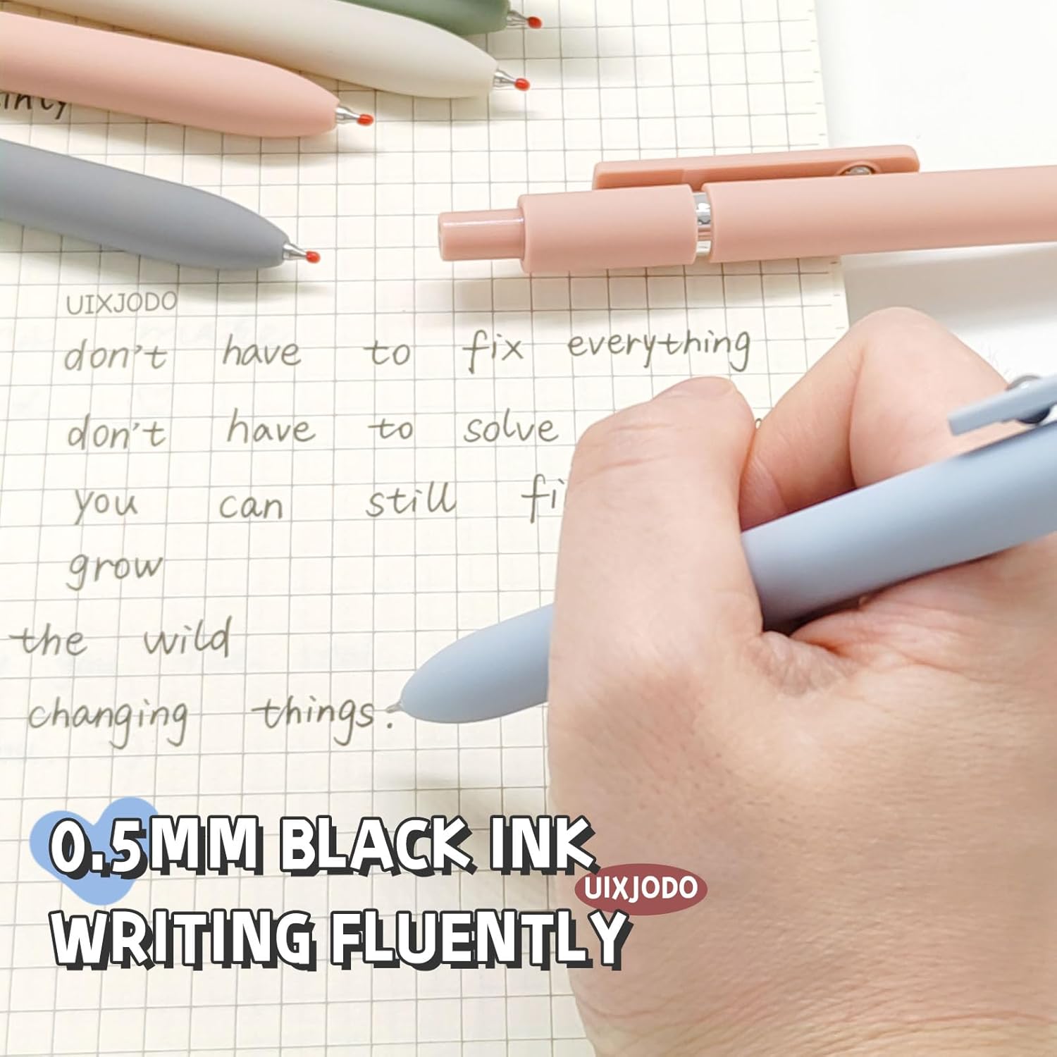 Thumbnail 4 de Morandi High‑End Retractable Gel Pens 0.5mm 🖊