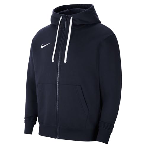 Detalle de Nike Team Club 20 Felpa con Cappuccio da Uomo – Blu Ossidiana/Bianco, taglia S