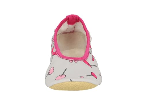 Detalle de Lico Unisex Kinder 1 Style Gymnastikschuhe – Grau Pink, Größe 25 EU