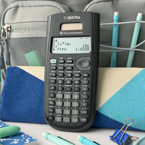 Detalle de Texas Instruments TI-36X Pro Engineering/Scientific Calculator (9.7 Inch)