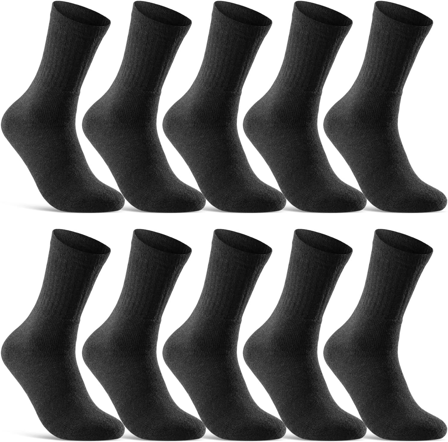 Thumbnail 1 de 10 | 20 | 30 Paar Sportsocken Tennissocken Arbeitssocken aus Baumwolle – Herren & Damen