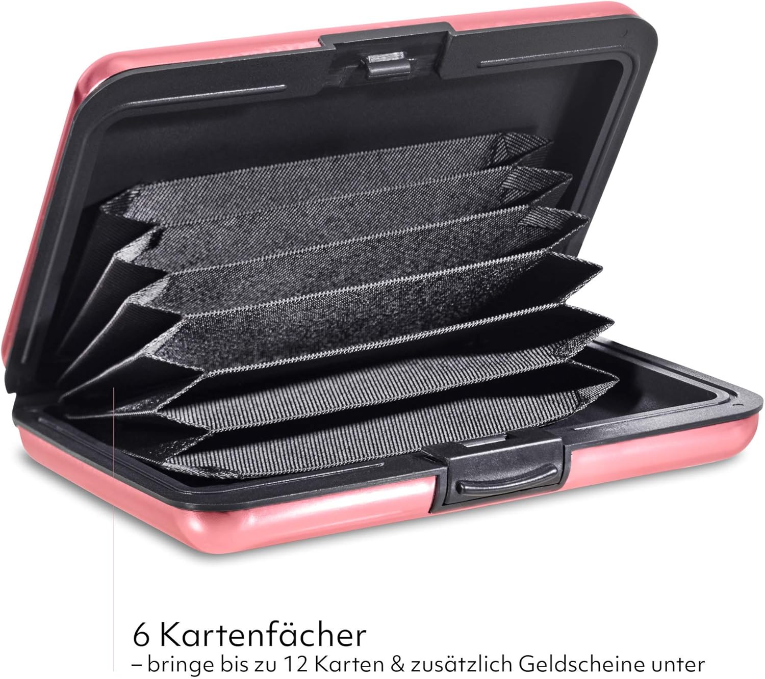 Thumbnail 2 de VALLET Étui pour cartes de crédit en aluminium avec protection RFID/NFC