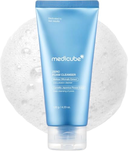 Detalle de Medicube Mousse Nettoyante Zero Pores 120 ml — douceur et clarté pour votre peau