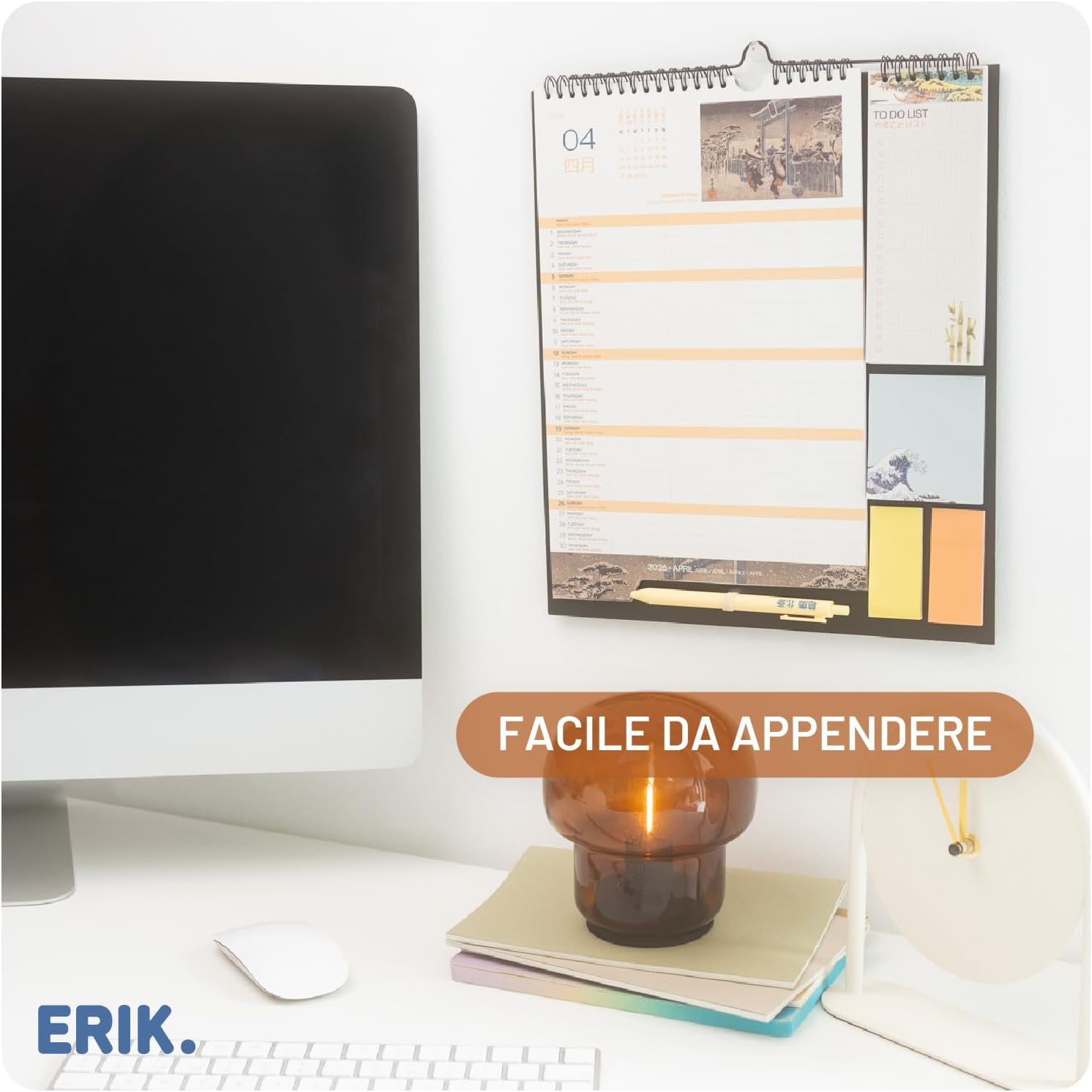 Detalle 2 de Grupo Erik Calendario Famiglia 2026 30x34 cm 📅