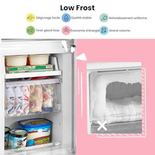 Thumbnail 3 de Comfee' 174L Frigo Congélateur – Réfrigérateur-congélateur 2 compartiments (115 L / 59 L) avec Low Frost