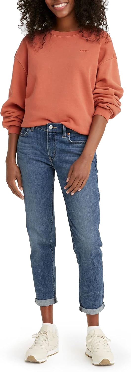 Detalle de Levi's Mid Rise Boyfriend Vaqueros mujer