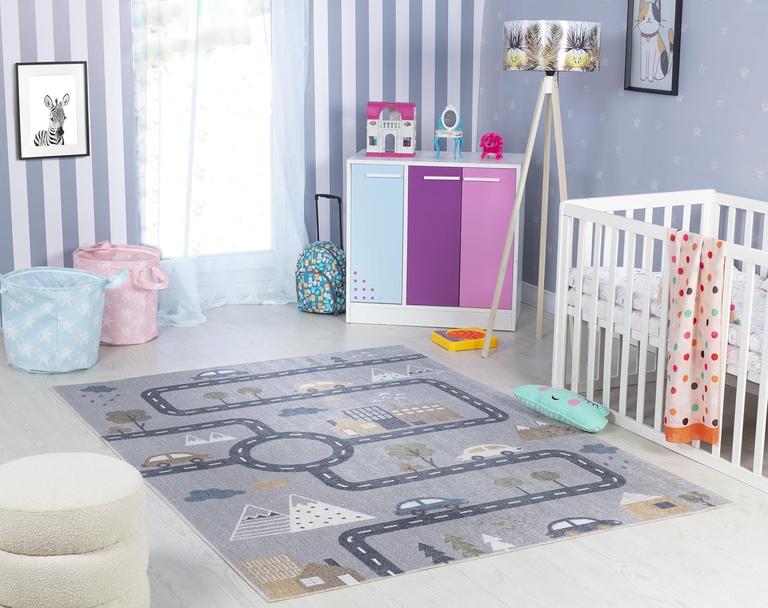 Livabliss Strada tappeto bambini 160x213 cm per cameretta
