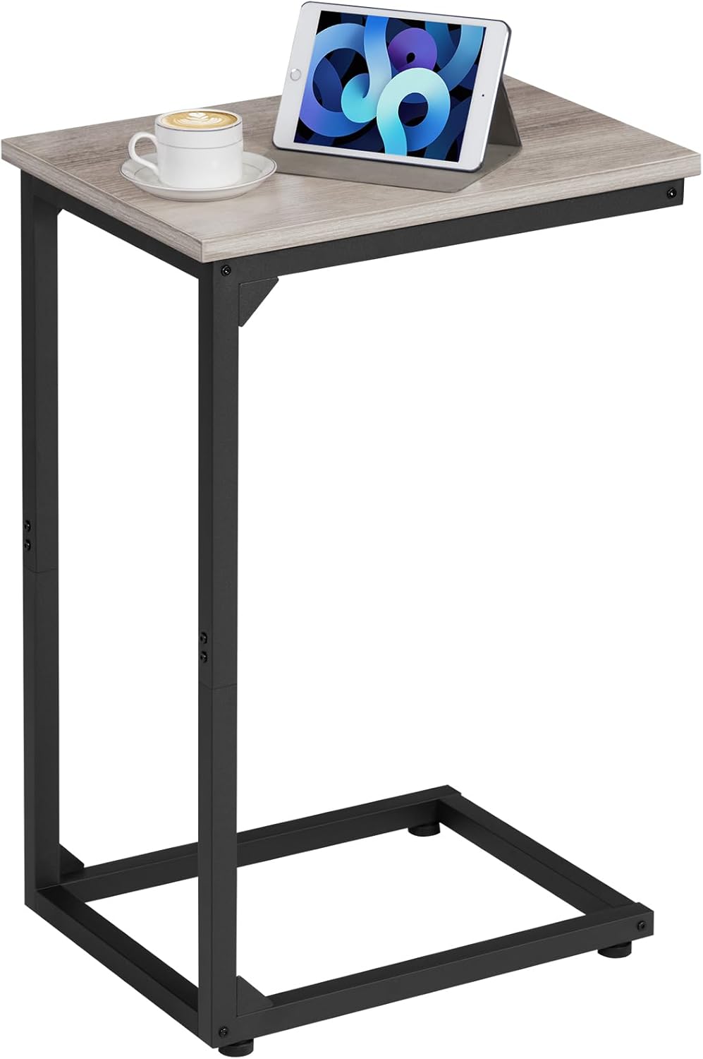 AMHANCIBLE C-Shaped Side Table
