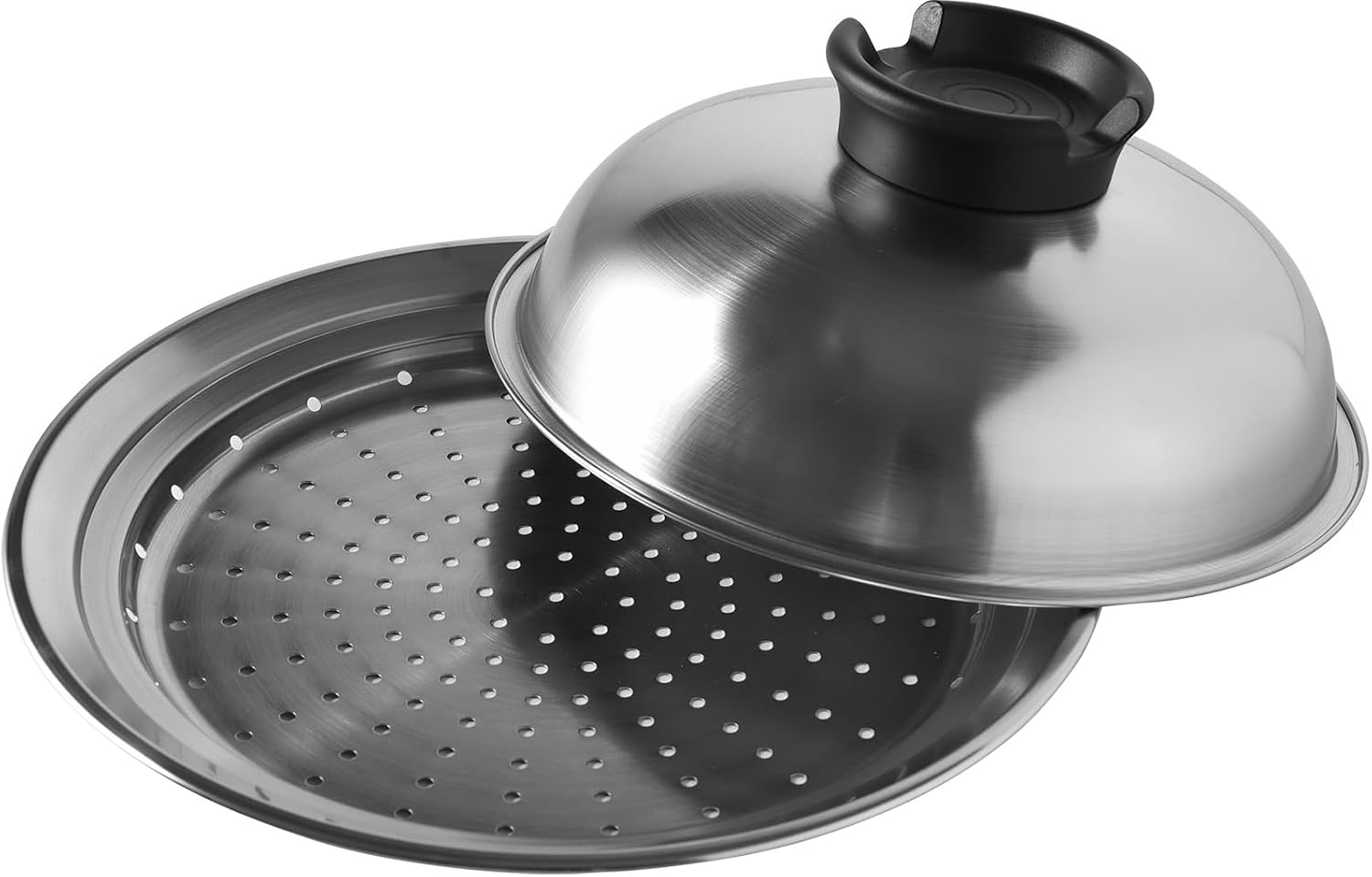 アーネスト A-77629 のせるだけの蒸し器 20～22cm対応・ステンレス製・食洗機対応