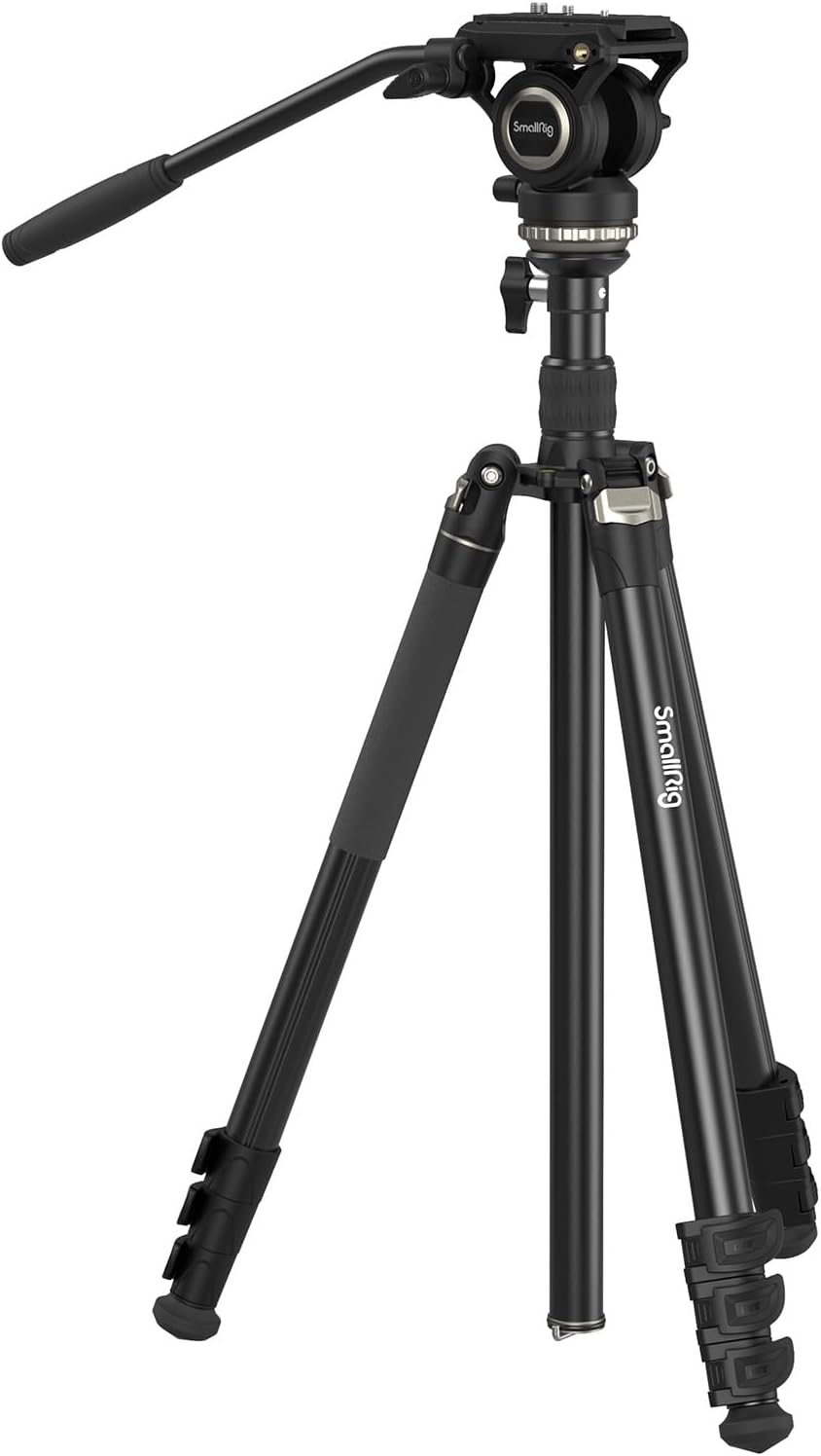 Detalle de SMALLRIG CT210 Trépied vidéo 192 cm