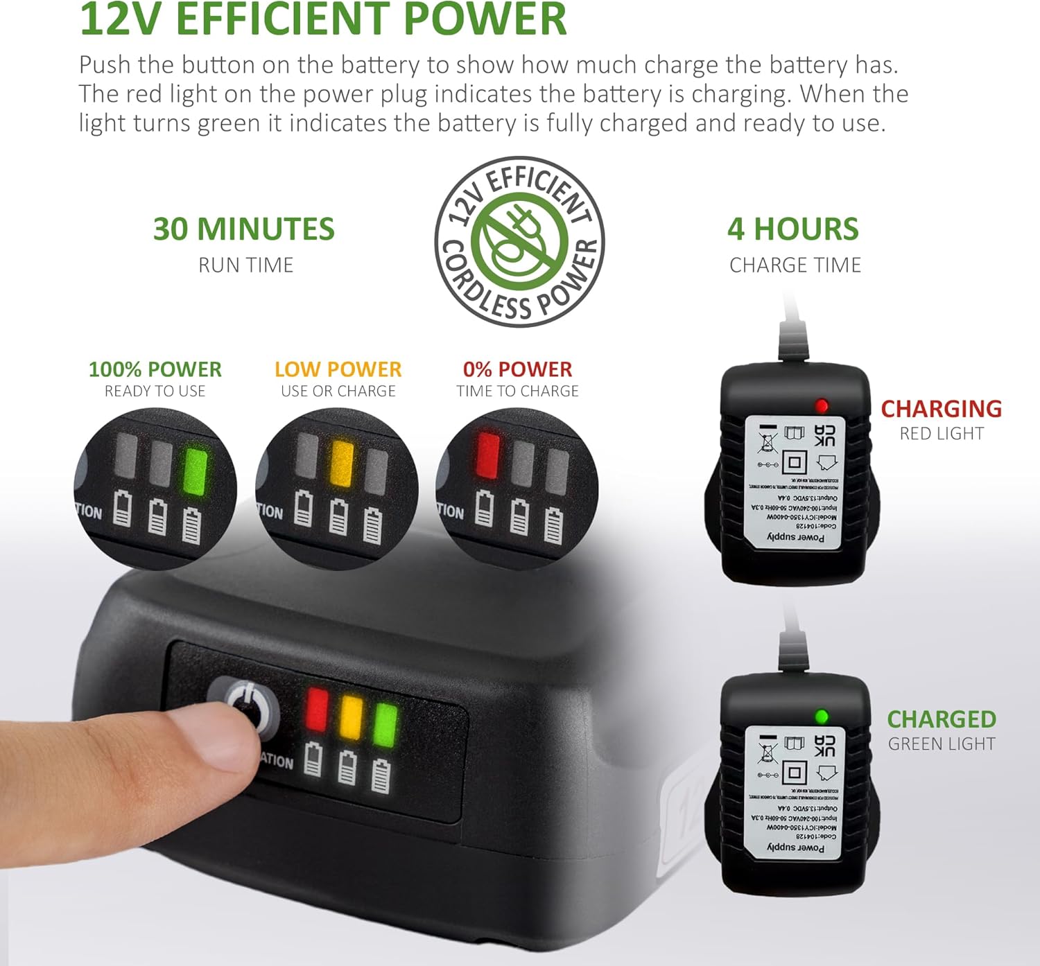 Thumbnail 3 de NETTA 2-in-1 Cordless Hedge Trimmer 12V