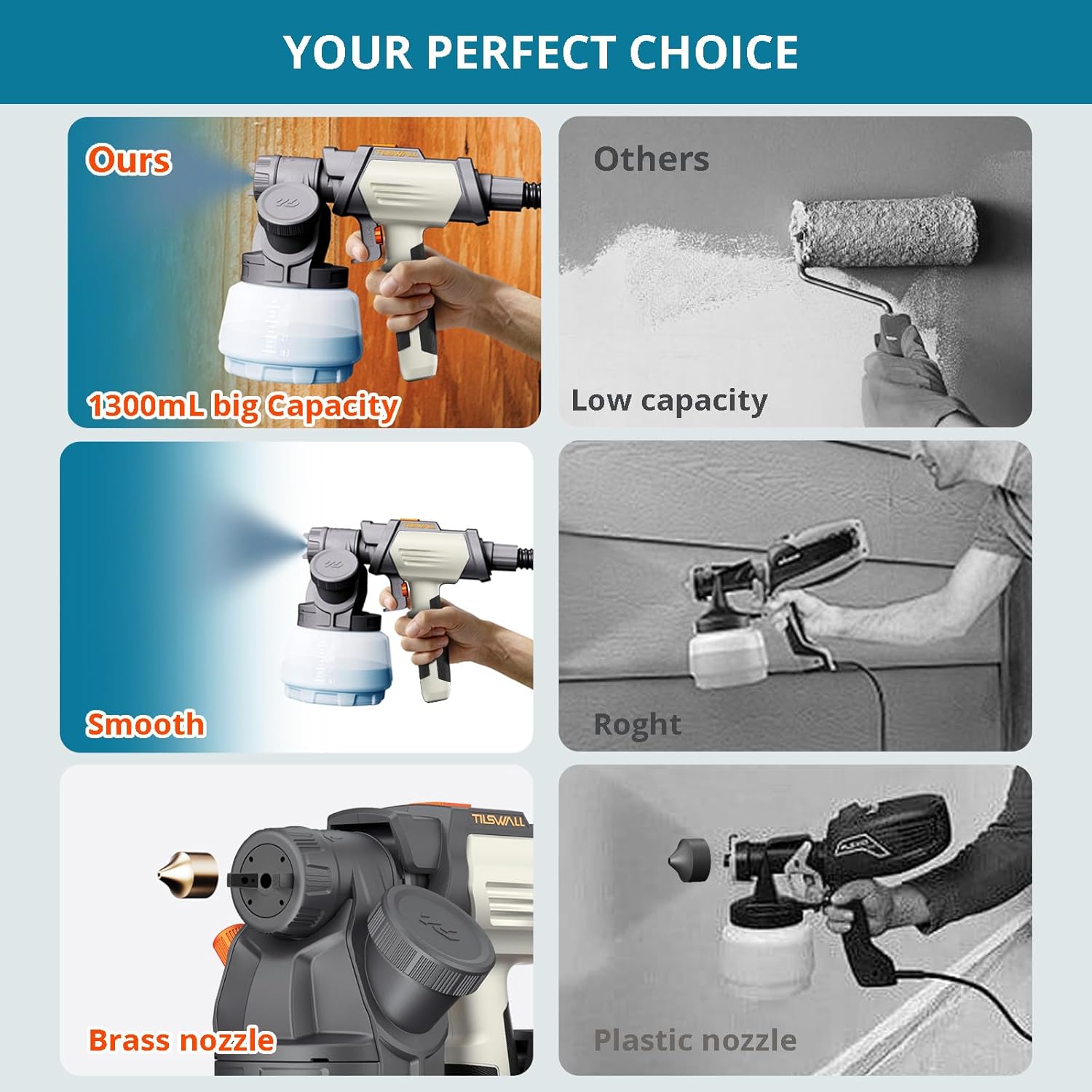Thumbnail 3 de TILSWALL Paint sprayer for 1300ml