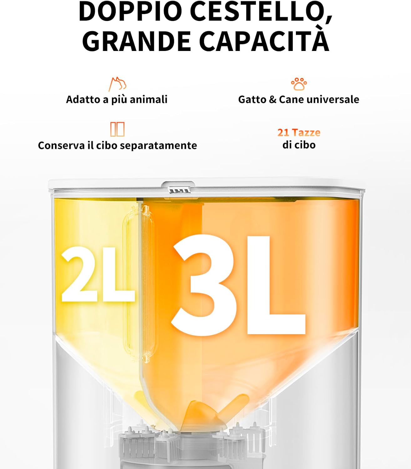Thumbnail 3 de PETKIT Distributore Cibo 5L Telecamera