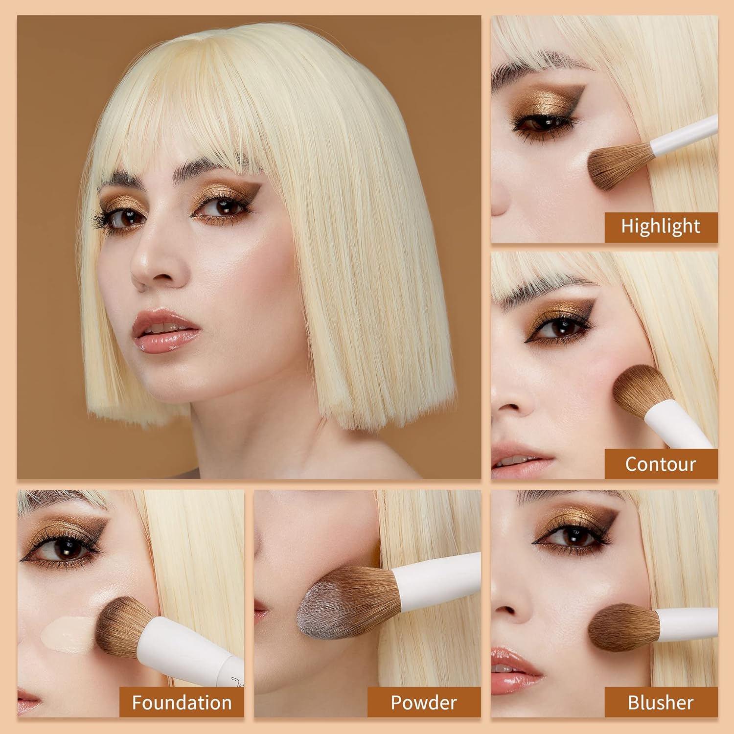 Thumbnail 2 de Jessup T329 14pcs Pinceaux maquillage 🎨