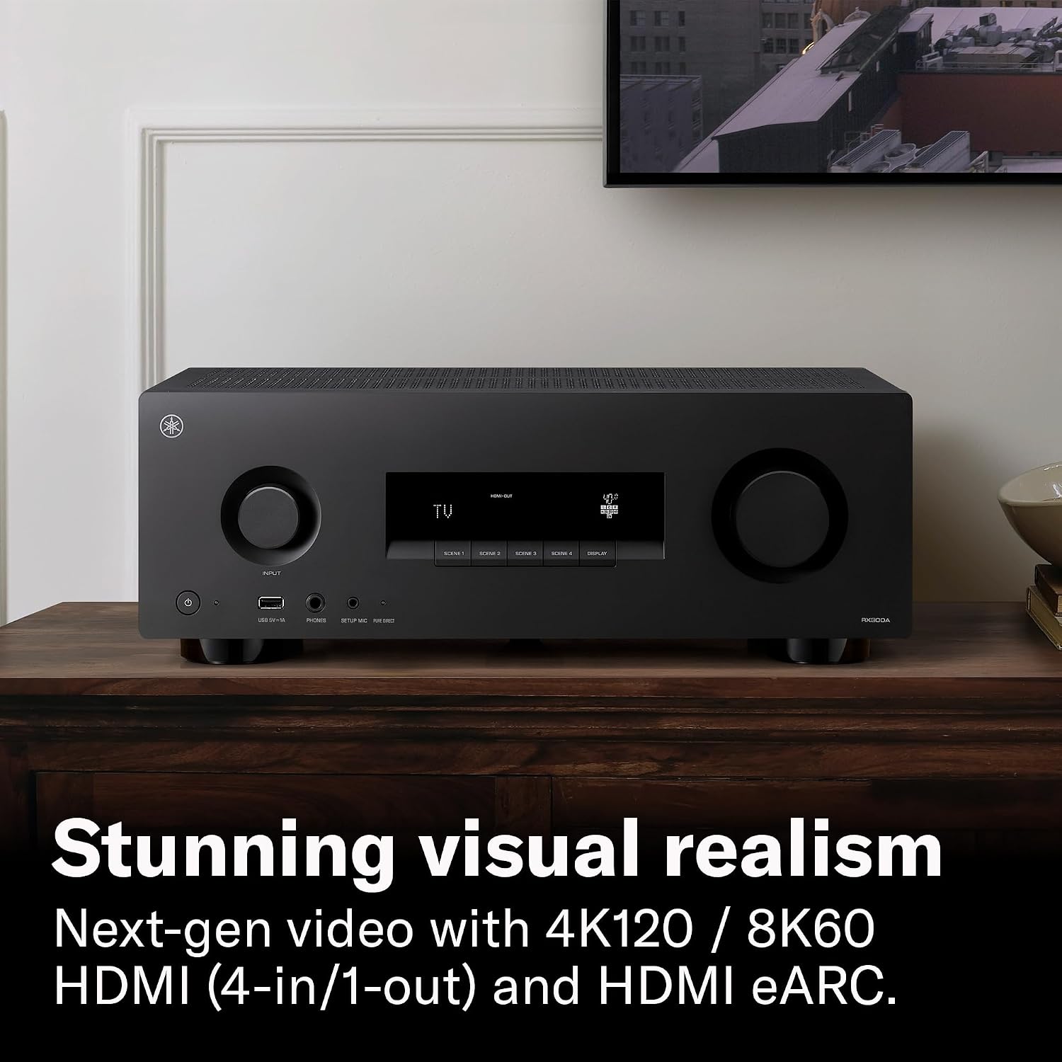Thumbnail 4 de Yamaha 5.1-channel home theater system YHT-4970U
