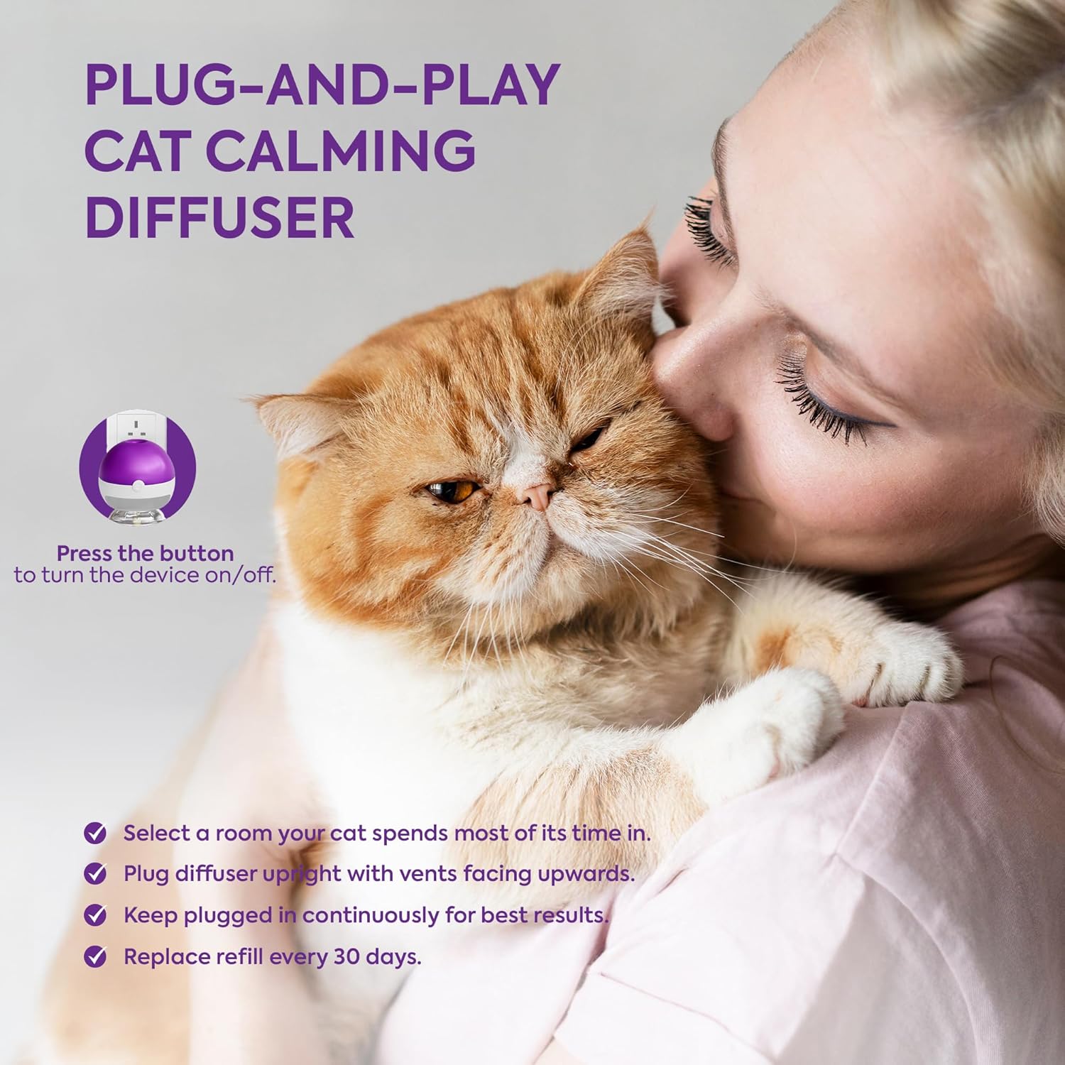 Thumbnail 5 de TopSum Cat Calming Plug-in 2-pack diffuser 🐱