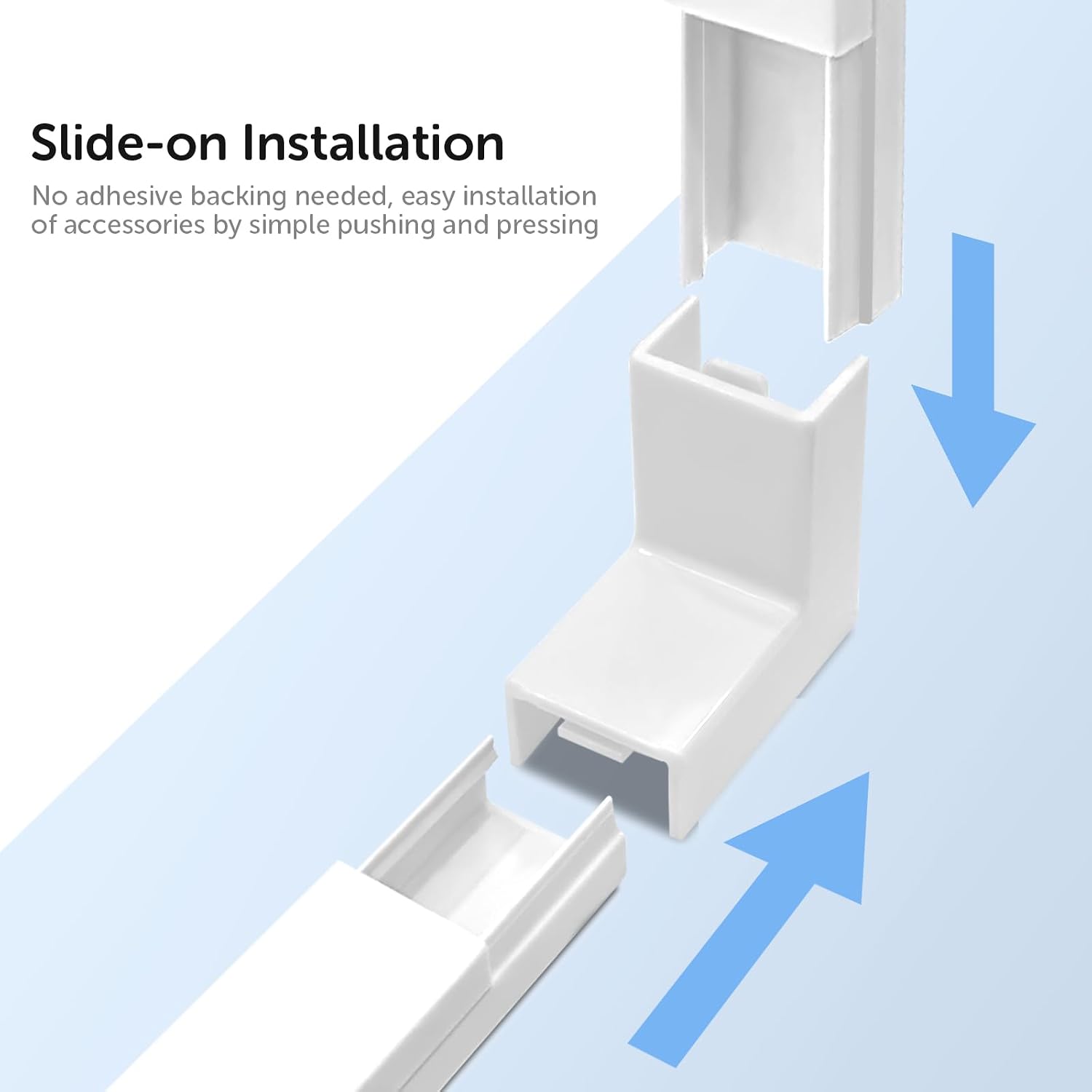 Detalle de shinfly 4.8m Cable Trunking 15mm x 10mm