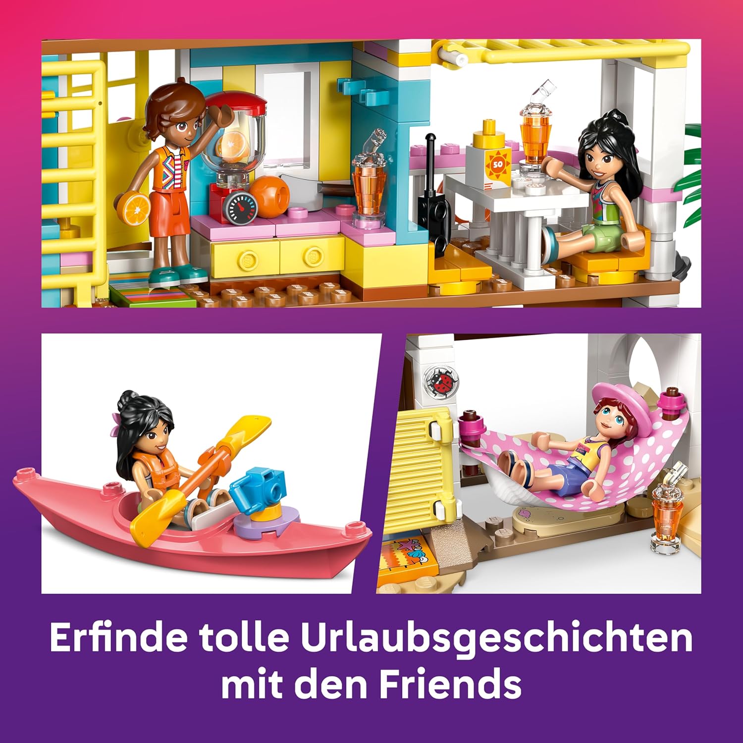 Thumbnail 3 de LEGO Friends Strandhaus mit Robben – Miniatur-Set (42699)