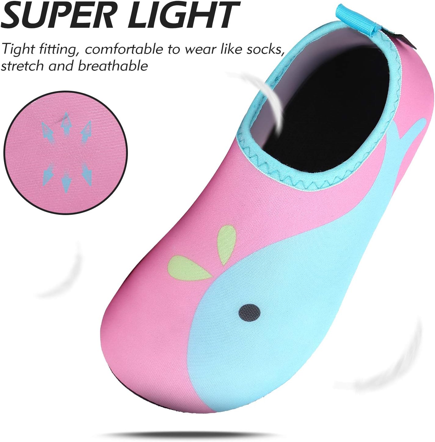 Thumbnail 3 de SAGUARO Kinder Badeschuhe Schwimmschuhe Schnell Trocknend (EU 21–35)