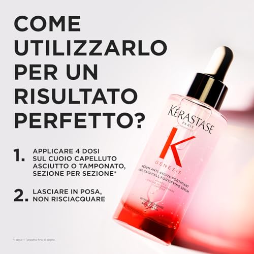 Thumbnail 7 de Kérastase Genesis Siero Fortificante Anti-Caduta – Trattamento senza risciacquo, 90 ml