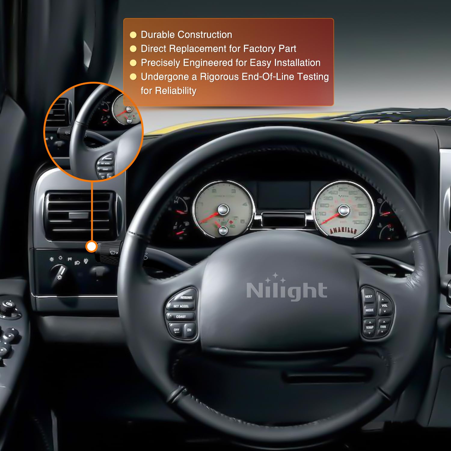 Thumbnail 4 de Nilight Turn Signal Switch for 1999–2004 Trucks