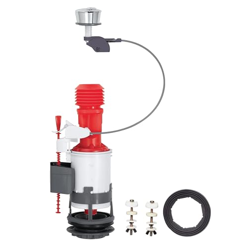 Thumbnail 1 de Wirquin 10722802 – Mécanisme chasse d’eau WC double chasse à câble MW2, gris