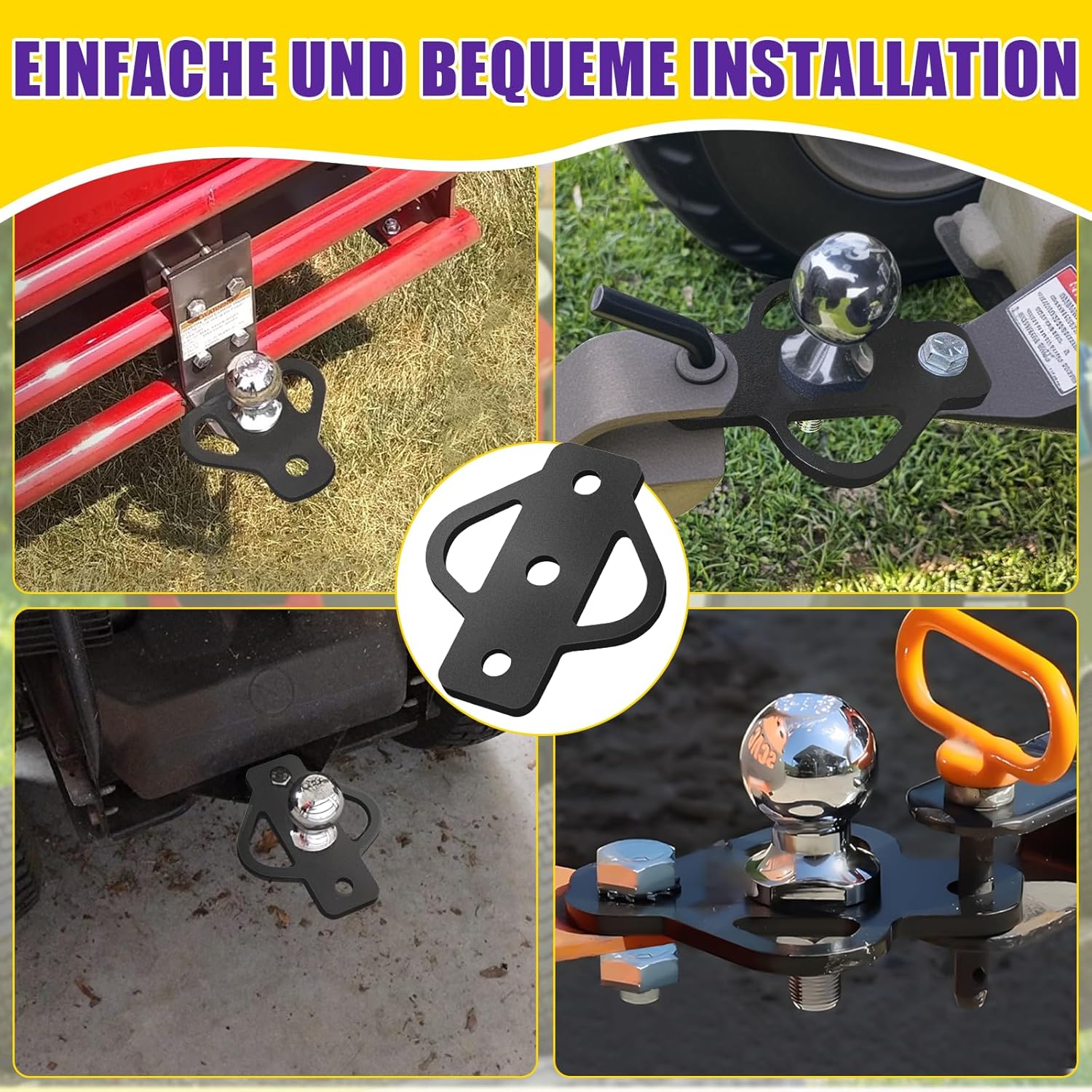 Detalle 2 de AXGG Adaptateur d'attelage 3 voies 1360 kg
