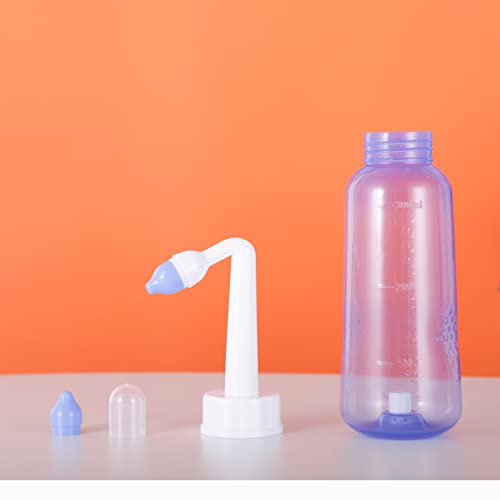 Detalle de CROING Neti Pot de 300 ml: botella para lavado nasal y rutina de irrigación