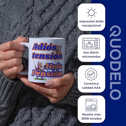 Detalle 2 de Quodelo Taza Jubilacion 350 ml
