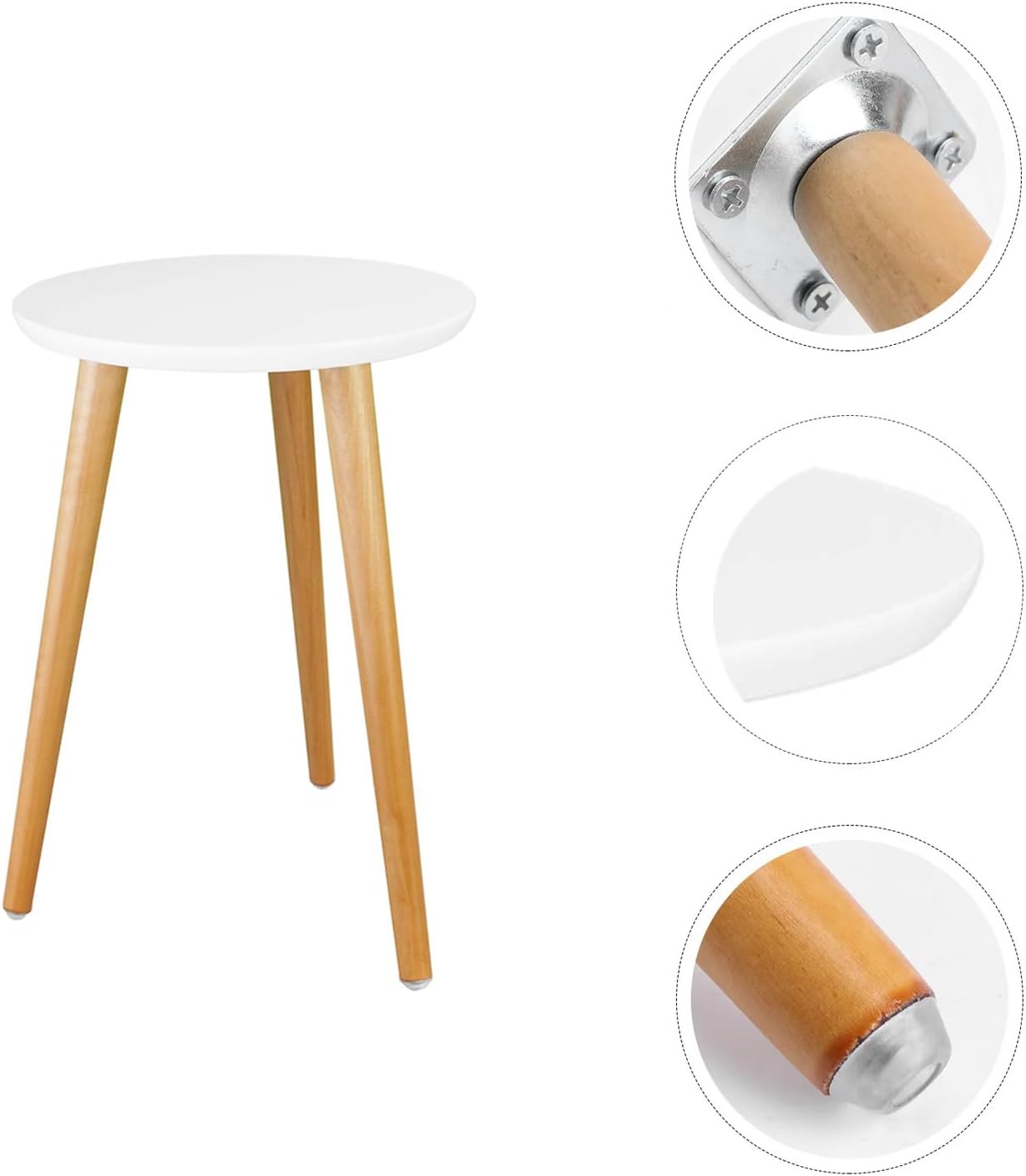Detalle de Hniuyun Indoor Plant Stand 42 x 28cm wooden plant table