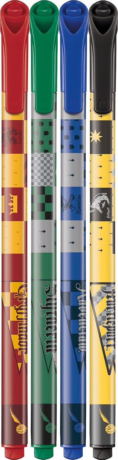 Detalle 2 de Maped 749600-4 Graph'Peps Harry Potter-pennor, 0,8 mm, fyra färger