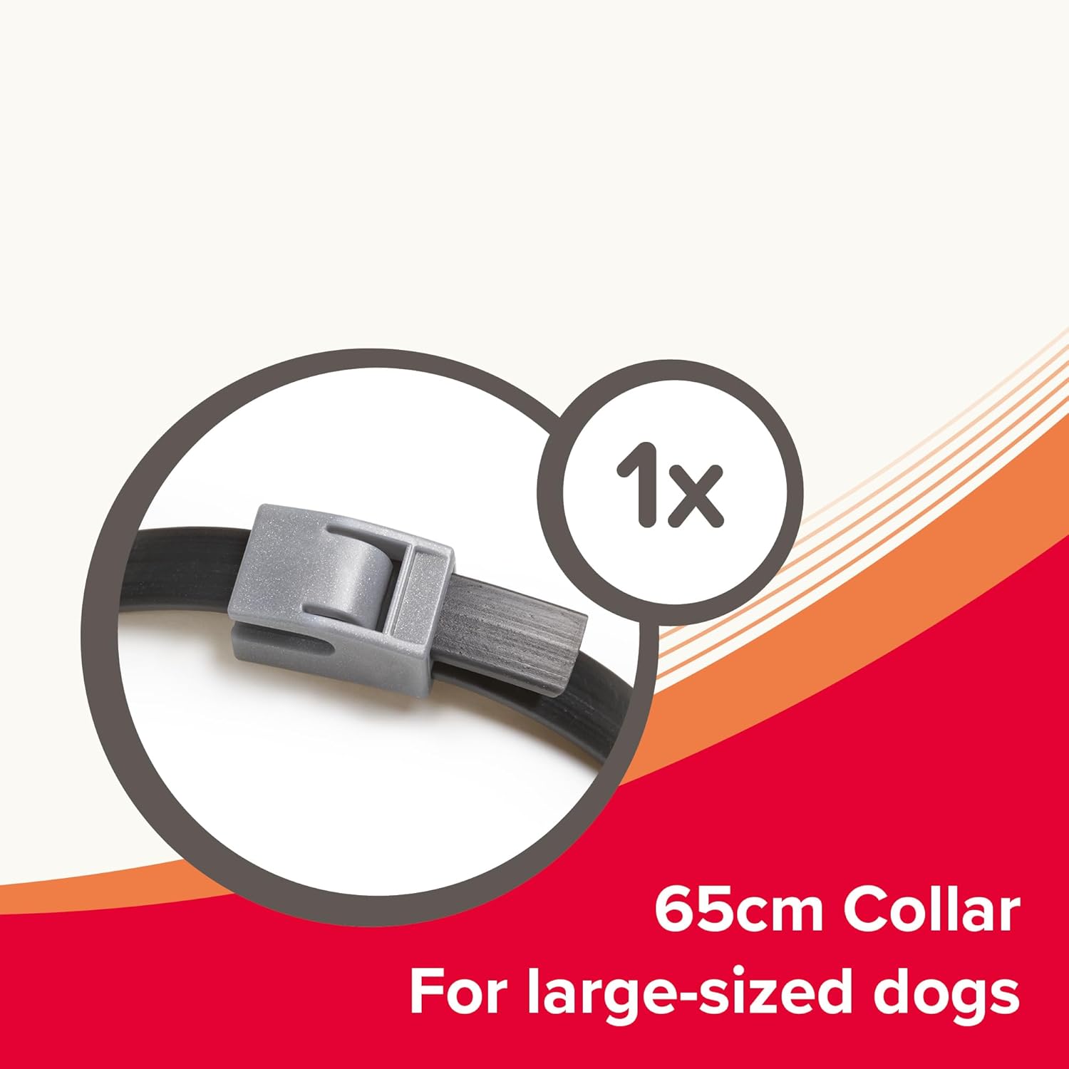 Detalle de Beaphar Canishield Medicated Flea & Tick Collar for Large Dogs