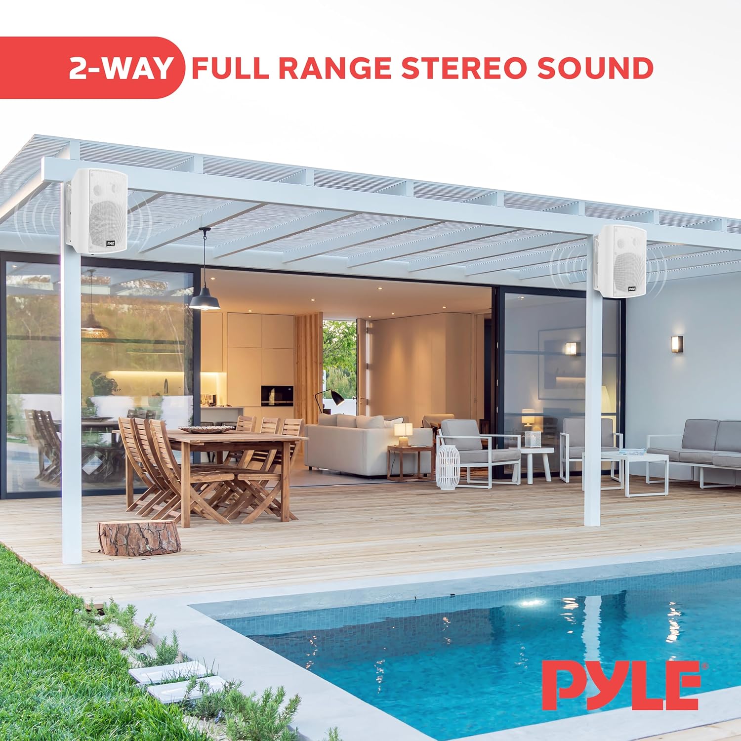 Thumbnail 3 de Pyle Wireless Speakers for Outdoors and Indoors 📡