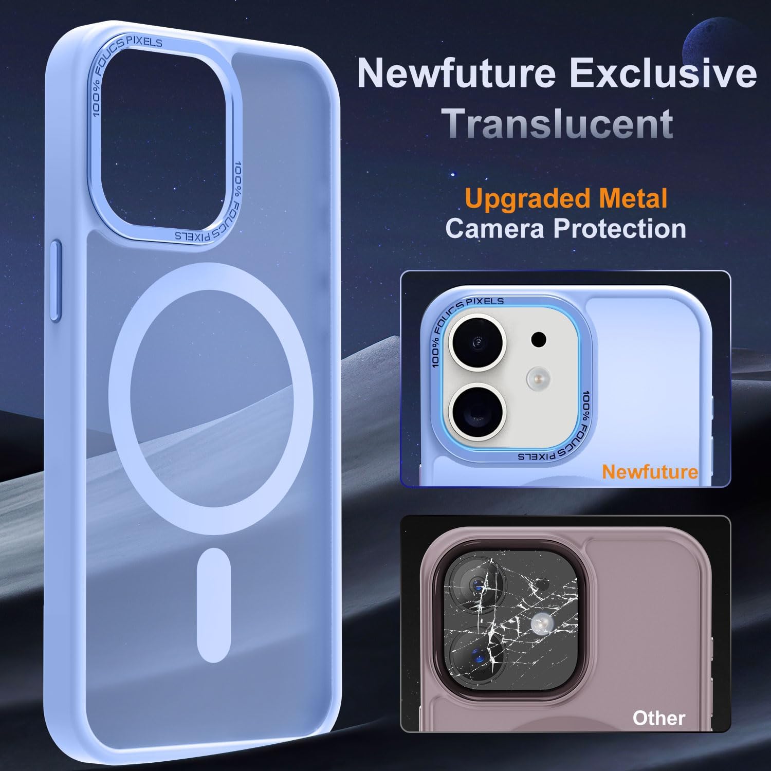 Thumbnail 3 de Newfuture iPhone 12 Pro Magnetic Shockproof Case