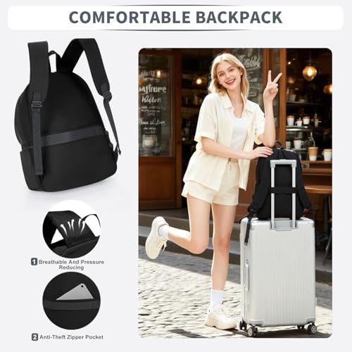 Thumbnail 4 de HYC00 School Backpack: Lightweight, Water-Resistant 18L Rucksack for Teens and Adults