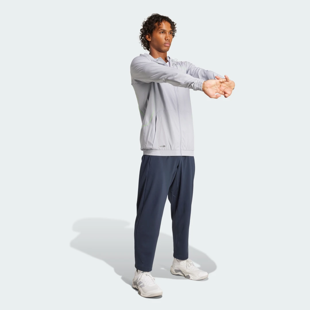 Detalle de Adidas Sudadera Tech Apparel gris