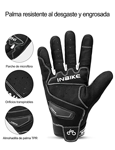 Thumbnail 2 de INBIKE IM902 Guanti da moto traspiranti full finger touch screen