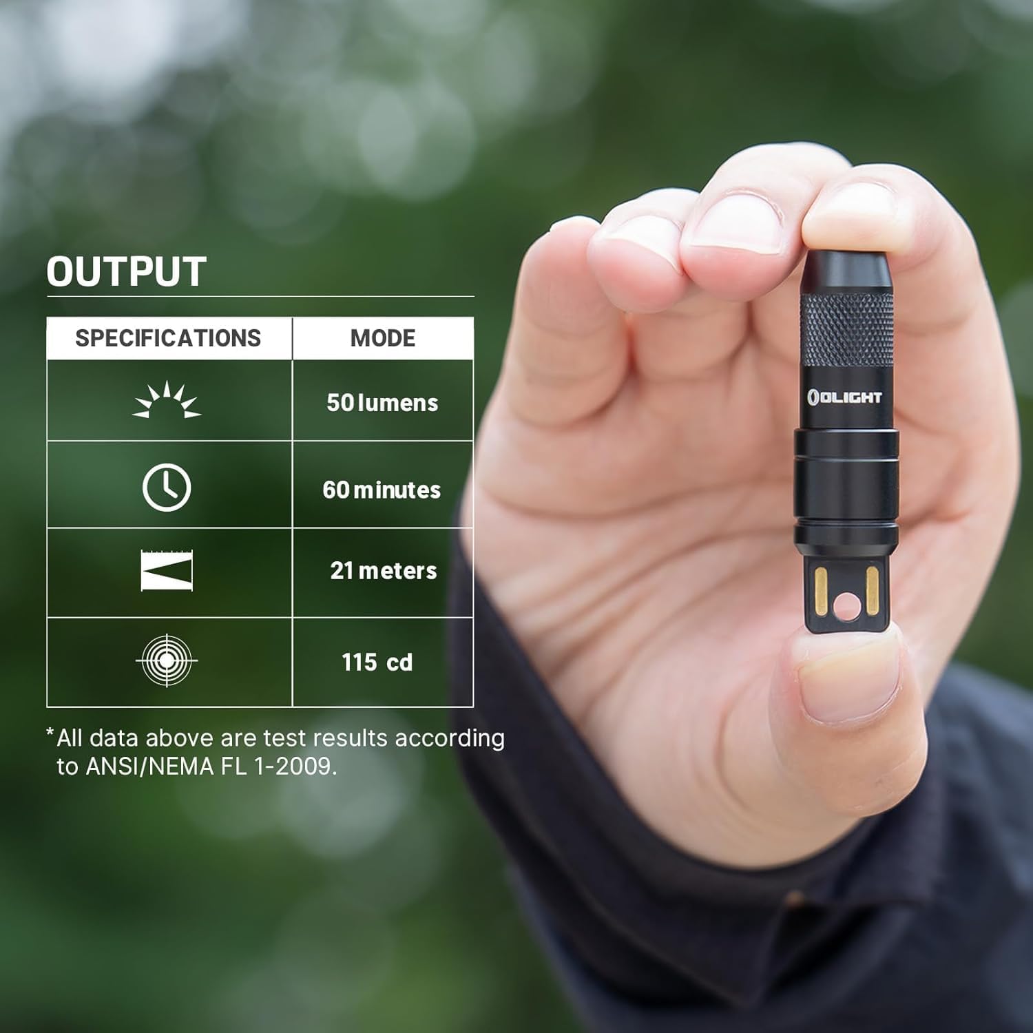Thumbnail 6 de OLIGHT keychain flashlight, 50 lumens
