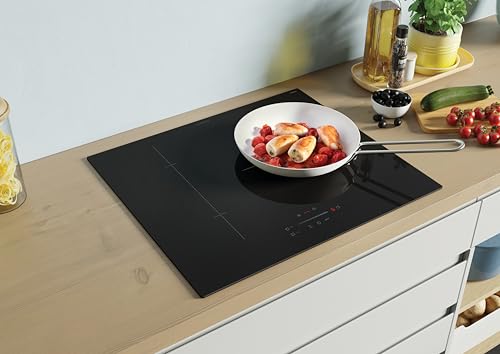 Detalle de Candy C63TPSC/E1: placa de inducción 60 cm con zona flex y 3 zonas de cocción