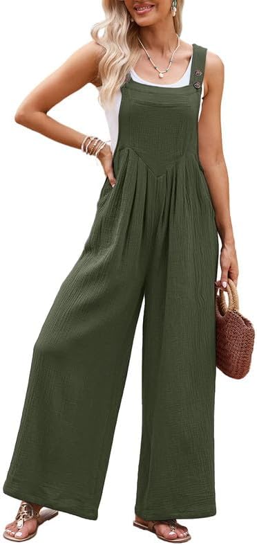 Thumbnail 1 de Dokotoo Women's Casual Loose Overalls Jumpsuit One Piece