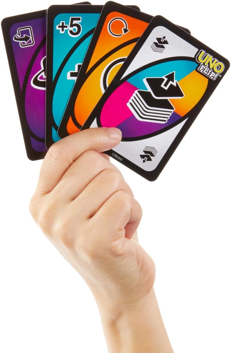 Detalle 1 de UNO Flip Mattel Games 2 à 10 joueurs