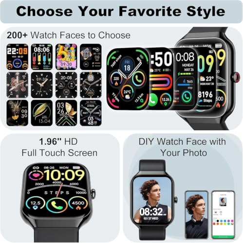 Detalle 2 de Kuizil smartwatch da 1,96 pollici