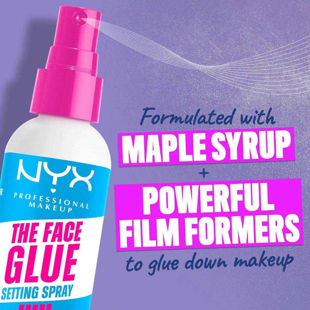 Thumbnail 2 de NYX Professional Makeup The Face Glue — Spray fixateur 60 ml 💄