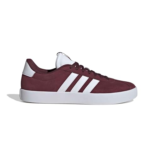 Detalle 2 de adidas Homme VL Court 3.0 Chaussures Shadow Red/Cloud White – Un choix fiable pour un style court et polyvalent