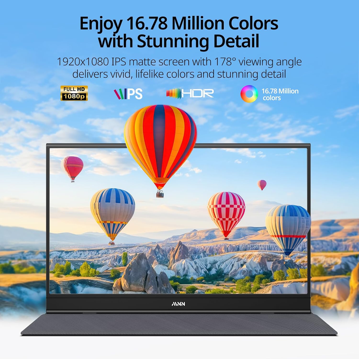 Thumbnail 1 de MNN 15.6" Portable Monitor 1080P