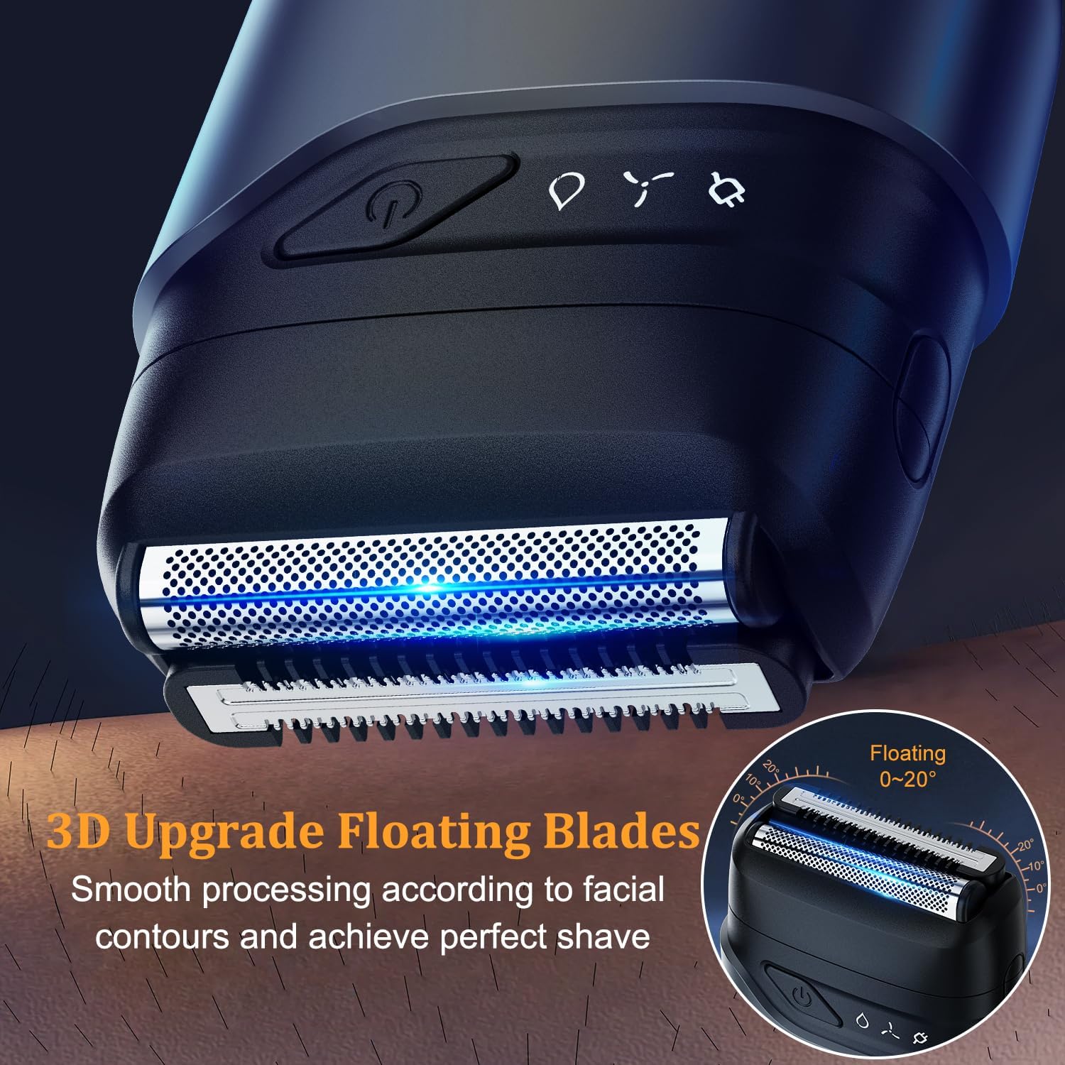 Detalle de Mini Foil Shaver 90min cordless electric razor