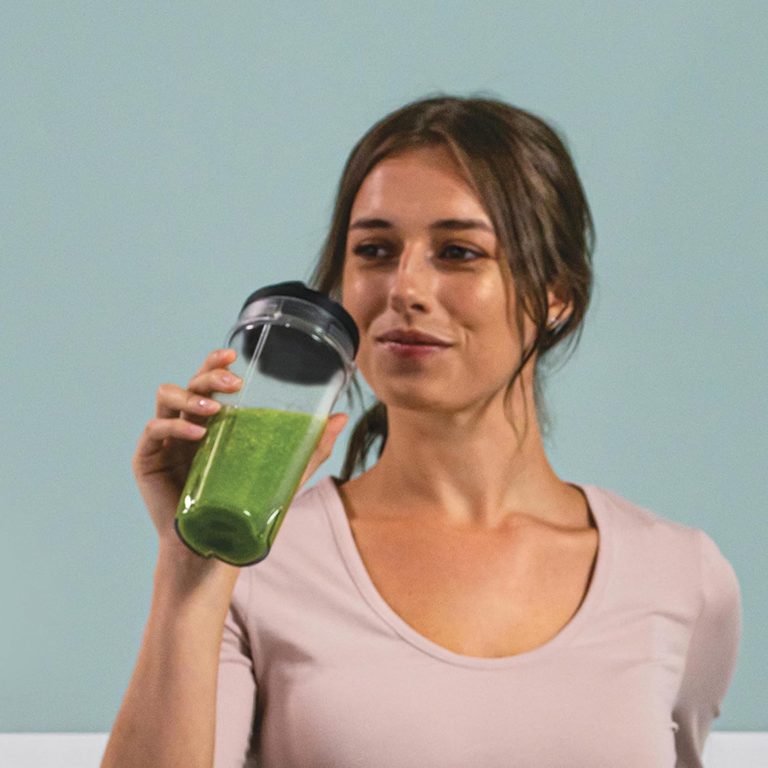 Thumbnail 5 de Ninja QB3001EUS Slim Smoothie Maker 700 W avec 2 gobelets de 470 ml